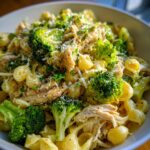 High Protein Rotisserie Chicken Broccoli Pasta (35-Minute Recipe)