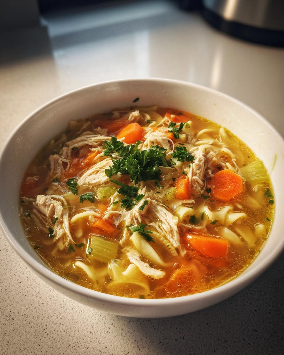 Homemade Chicken Noodle Soup - detail 1