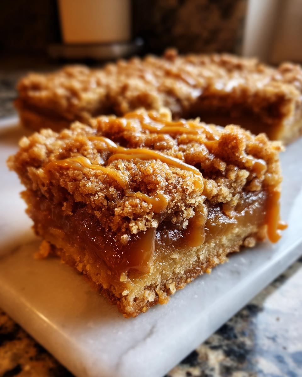 Irresistible Salted Caramel Apple Bars: 3 Perfect Fall Hits