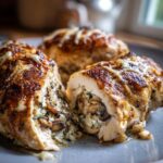 Mushroom Stuffed Chicken Breast - Quick and Easy