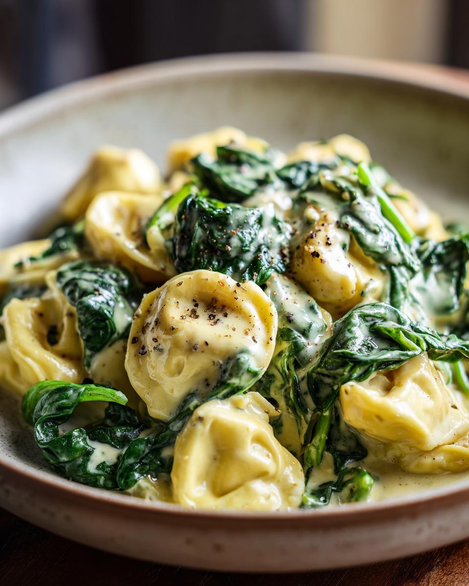 One-Pot Creamy Lemon Spinach Tortellini in 25 Mins 4 One-Pot Creamy Lemon Spinach Tortellini - detail 1