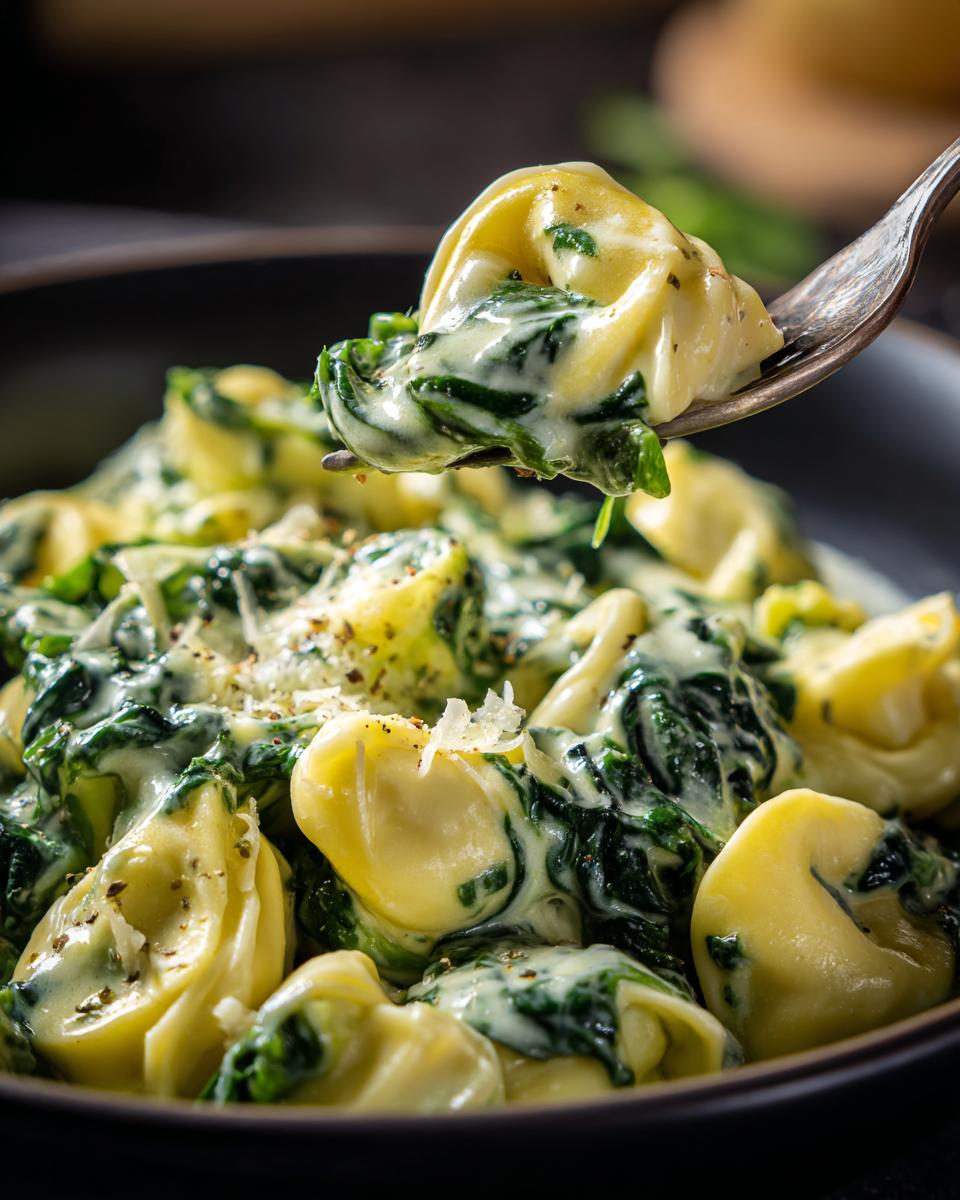 One-Pot Creamy Lemon Spinach Tortellini in 25 Mins 5 One-Pot Creamy Lemon Spinach Tortellini - detail 2