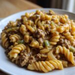 One-Pot Philly Cheesesteak Pasta