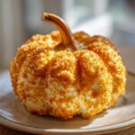 Pumpkin Shaped Cheese Ball
