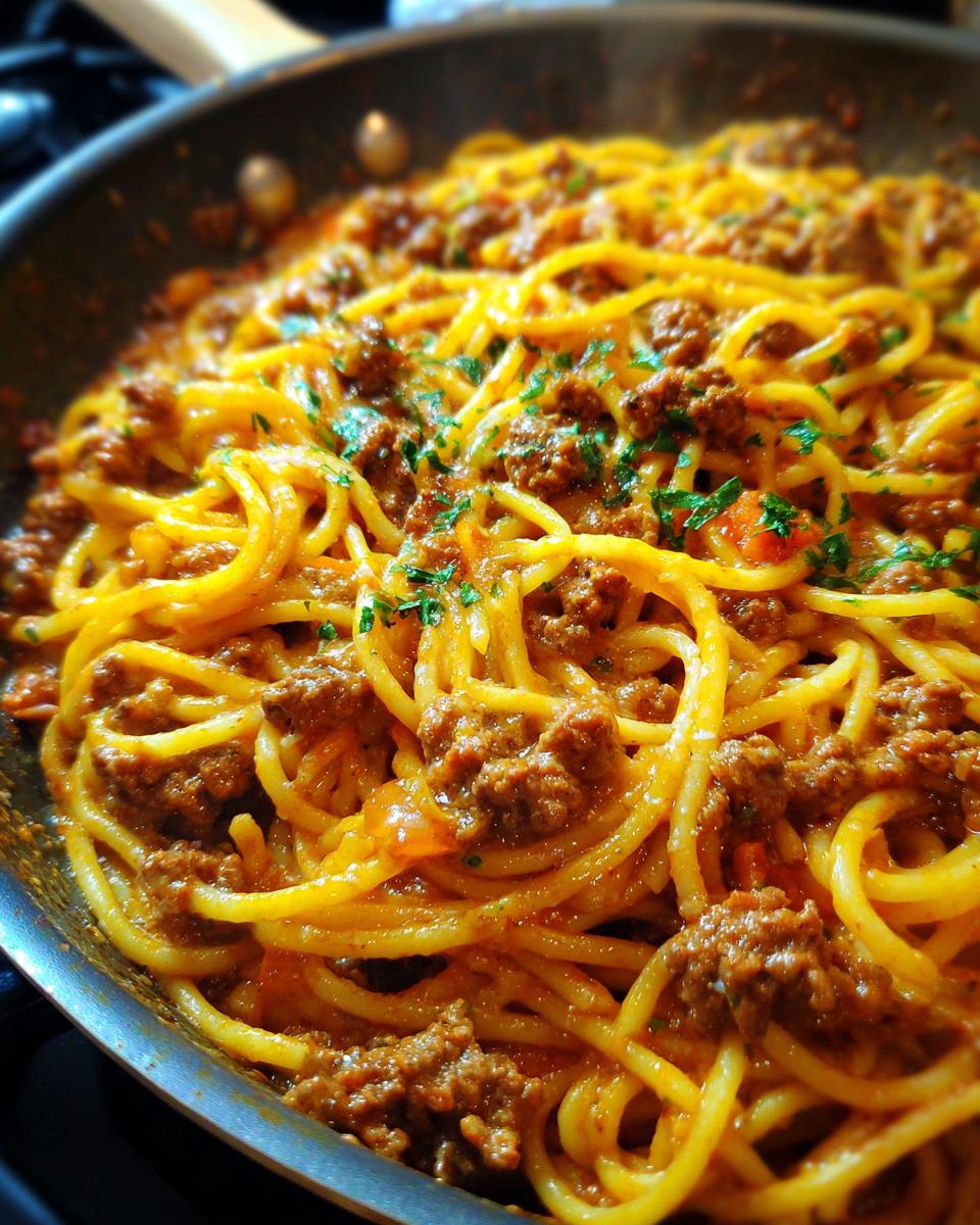 Satisfying Stovetop Creamy Beef Pasta Recipe - detail 3