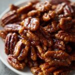 Slow Cooker Candied Cinnamon Pecans - Dinner, then Dessert | Crock pot desserts, Slow cooker candy, Recipes | Slow cooker candy, Nut recipes, Holiday recipes