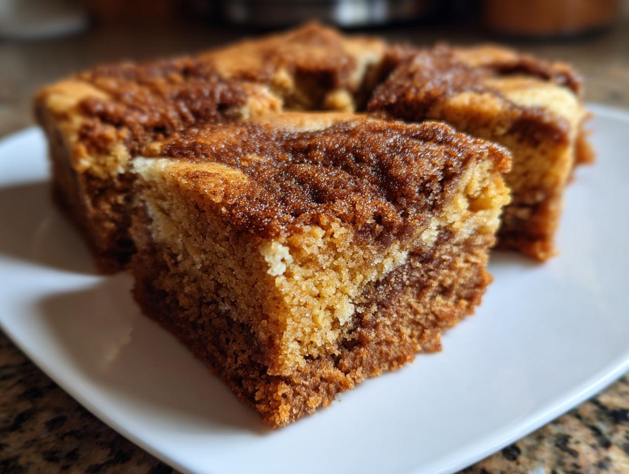 Snickerdoodle Blondies (Cinnamon Swirl) - detail 2