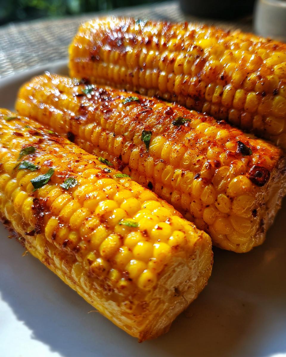Spicy Cajun Corn: 1 Amazing Flavor Burst 6 Spicy and Creamy Cajun Corn on the Cob with Zesty Toppings - Mellie Recipes - detail 2