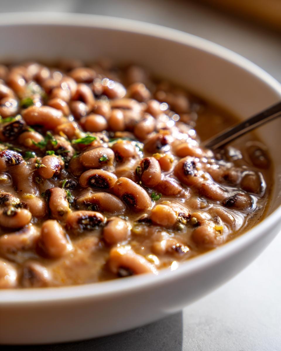 The Best Creamy Southern Black Eyed Peas - detail 1