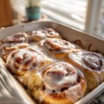 TikTok Cinnamon Rolls (with Heavy Cream!) | greens & chocolate