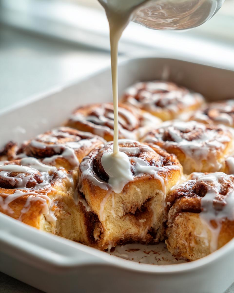 Amazing TikTok Cinnamon Rolls Recipe 6 TikTok Cinnamon Rolls (with Heavy Cream!) | greens & chocolate - detail 3