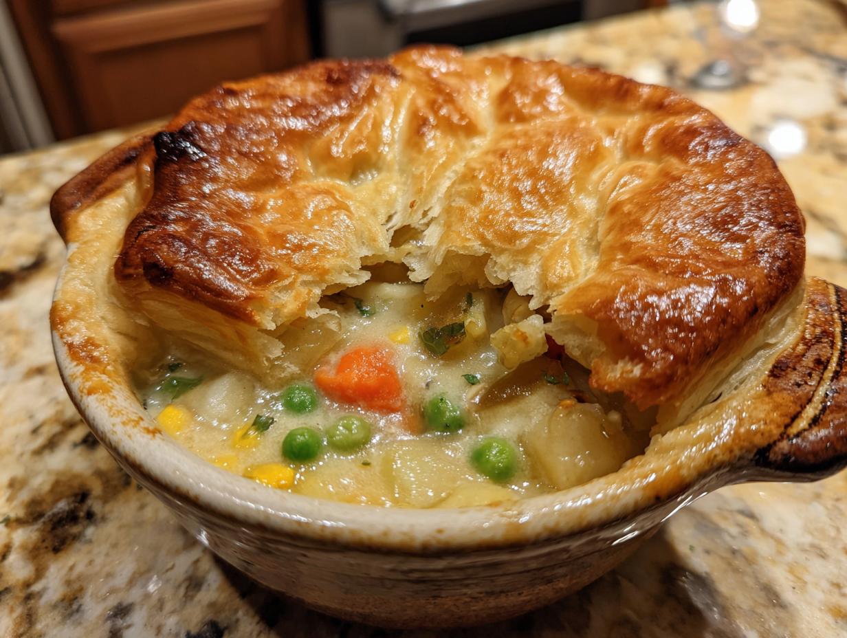 Amazing Veggie Pot Pie Soup: 1 Cozy Bowl 6 Veggie Pot Pie Soup – Cozy, Comforting & Packed with Healthy Vegetables! 🥕🥦 - detail 2