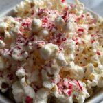 White Chocolate Peppermint Popcorn