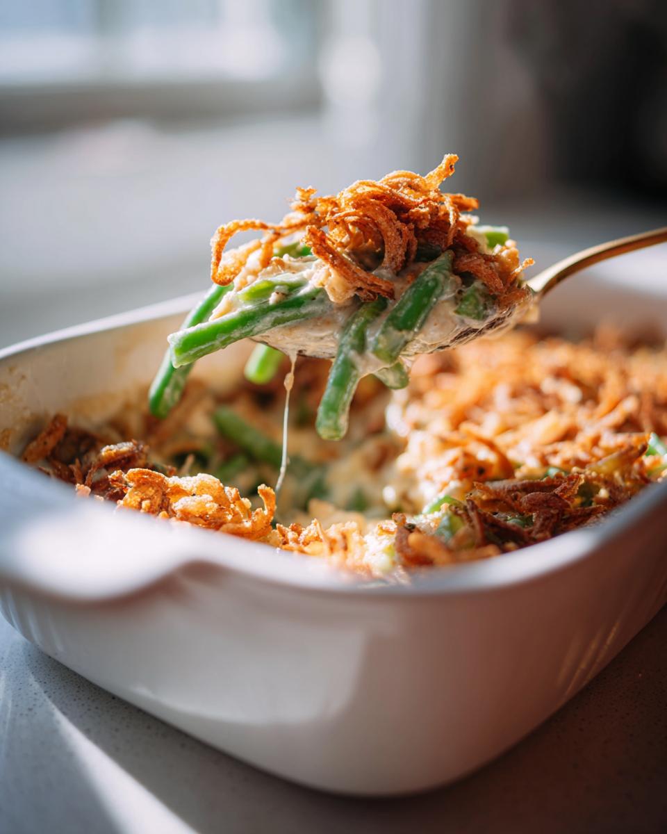 ultimate green bean casserole - detail 2
