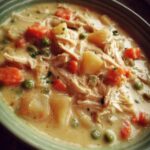 Chicken Pot Pie Soup Bowl