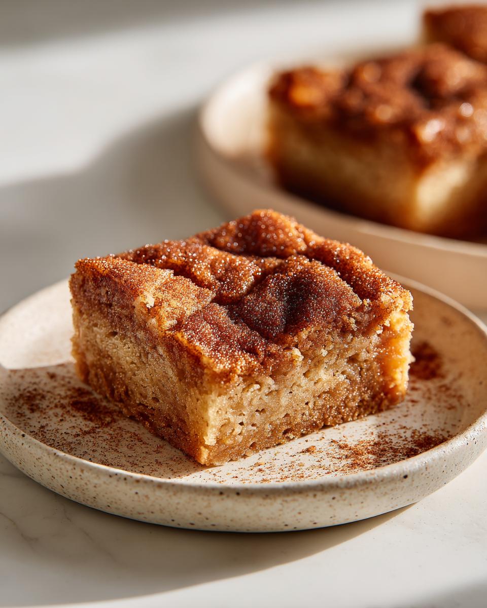 Warning: Avoid These 3 Mistakes with Cinnamon Sugar Blondies 4 Cinnamon Sugar Blondies - detail 1