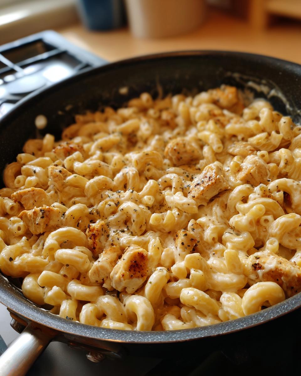 Creamy Alfredo Macaroni Skillet - detail 1