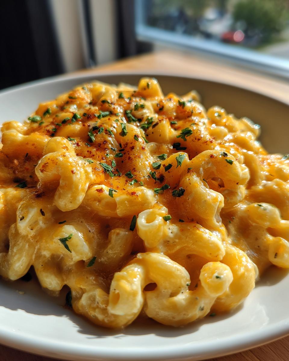 Creamy & Cheesy Skillet Macaroni - detail 2