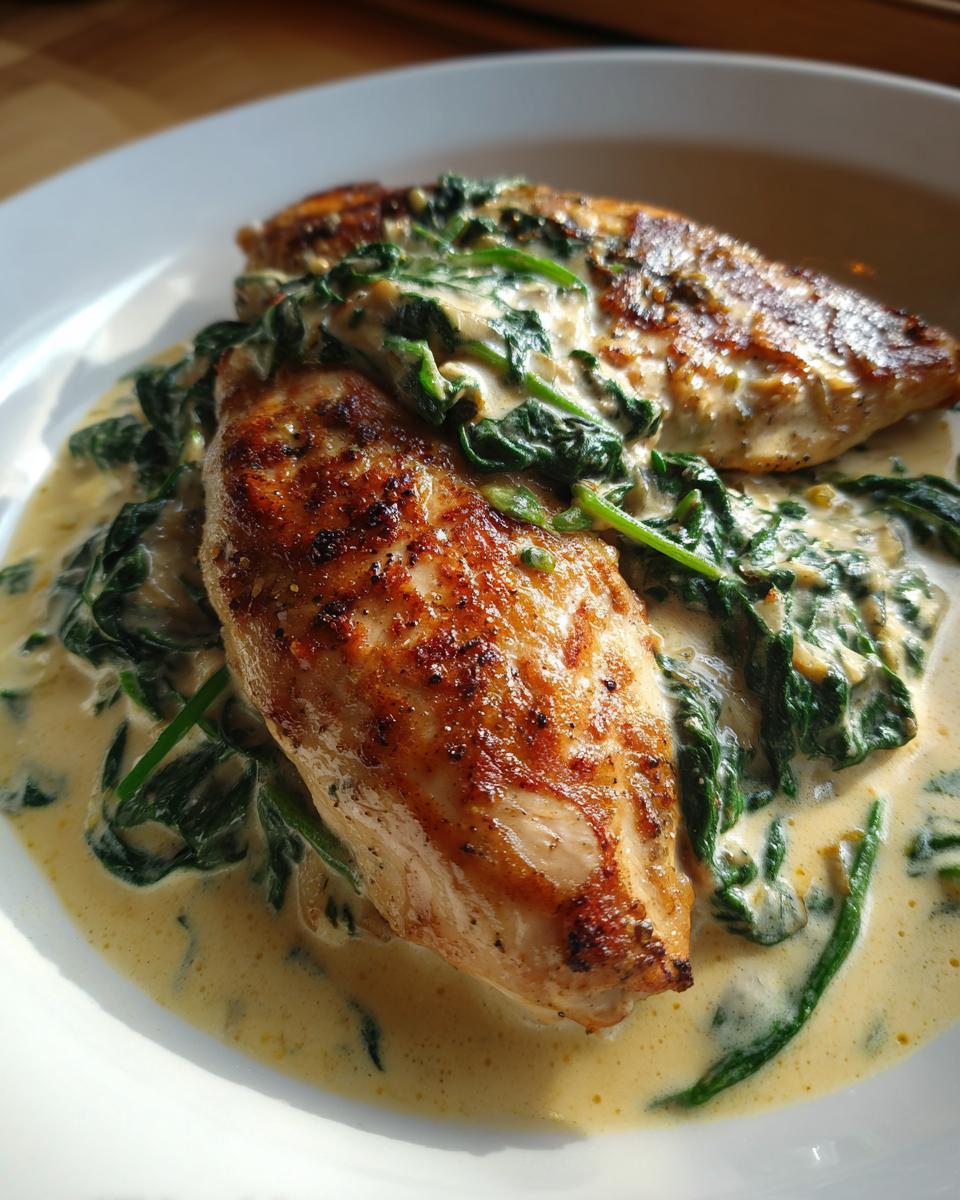 Creamy Chicken Florentine - detail 1