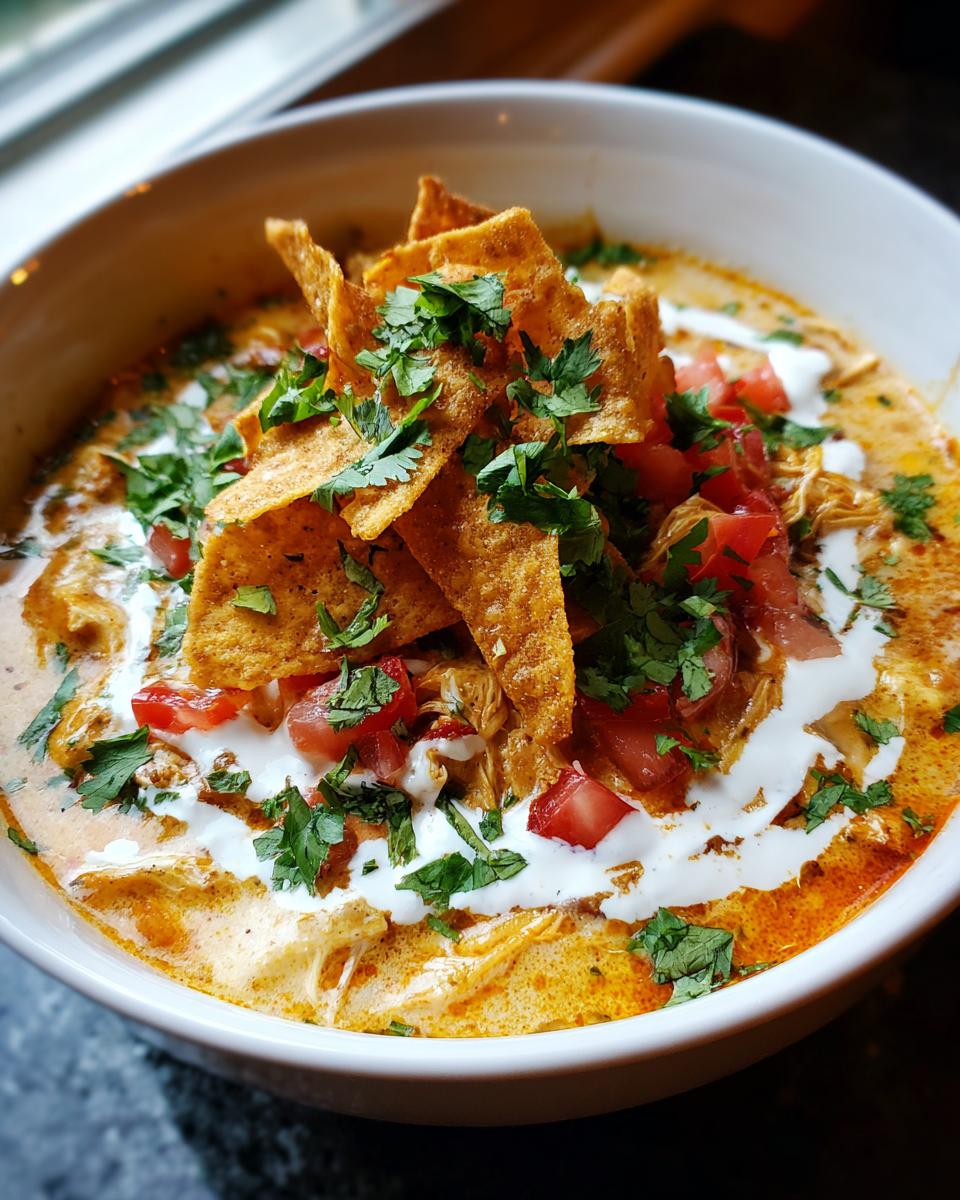 Creamy Chicken Tortilla Soup - detail 1