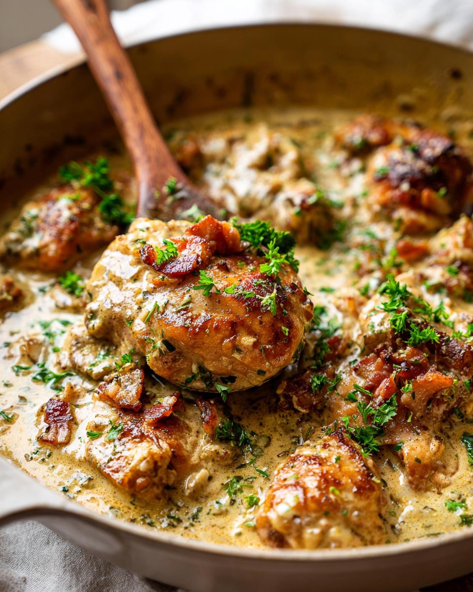 Creamy Garlic Chicken Skillet: 30-Min Recipe You'll Love! 4 Creamy Garlic Chicken Skillet - detail 1