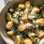Creamy Gnocchi with Spinach and Feta Recipe | Healthy Dinner Inspiration