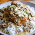 Creamy Smothered Chicken & Rice