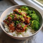 Delicious Sticky Chicken Rice Bowls Recipe