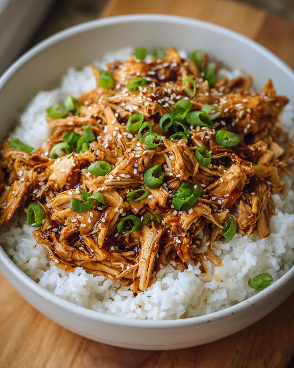 Dump and Go Crockpot Teriyaki Chicken - detail 2