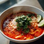 Easy Thai Red Curry Noodle Soup