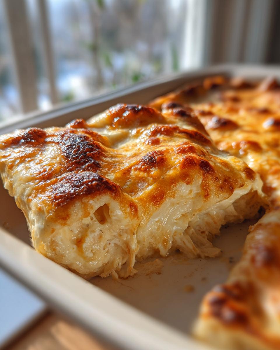 Easy White Chicken Enchiladas: 1 Hour of Bliss! 5 Easy White Chicken Enchiladas Bake - detail 2