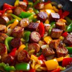 Fast Sausage & Pepper Stir-Fry