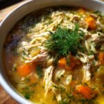 Greek Lemon Chicken Soup - An Organized Chaos