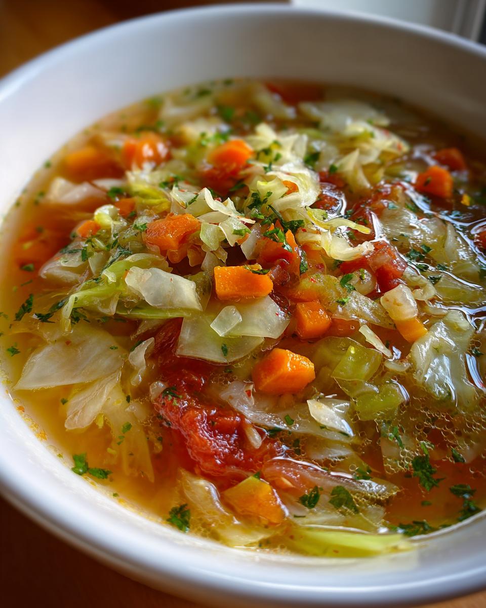 **Healthy Cabbage Soup:** 3 Reasons to Make It Now! 4 Healthy Cabbage Soup - detail 1