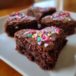 Heart Shaped Brownies