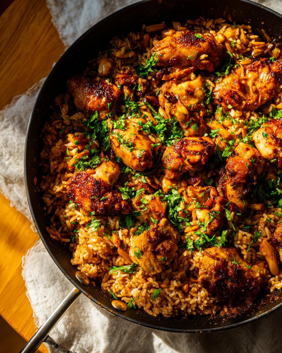Easy 45-Min Honey BBQ Chicken Rice Skillet Recipe 5 Honey BBQ Chicken Rice Skillet - detail 2