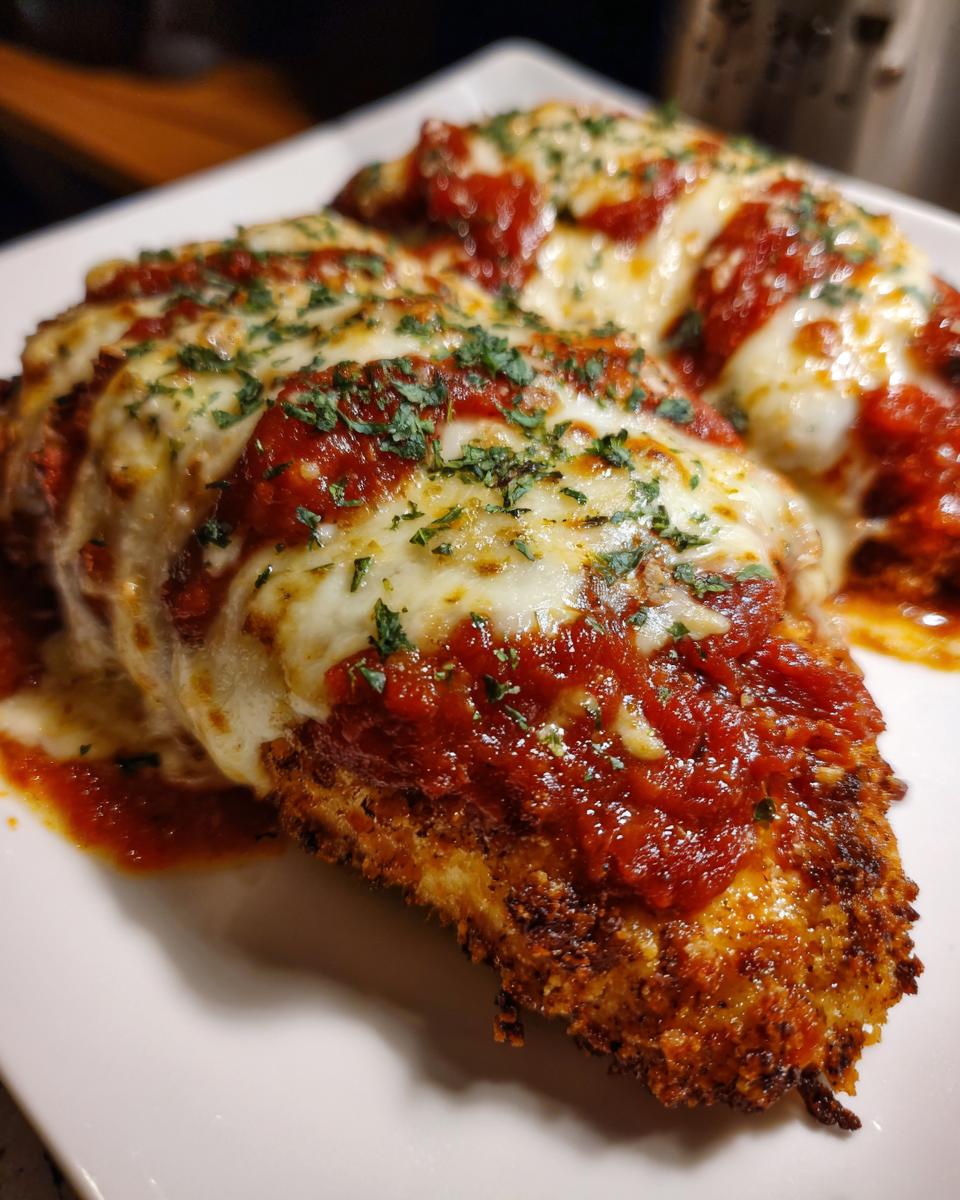 Longhorn Copycat Parmesan Chicken - detail 2