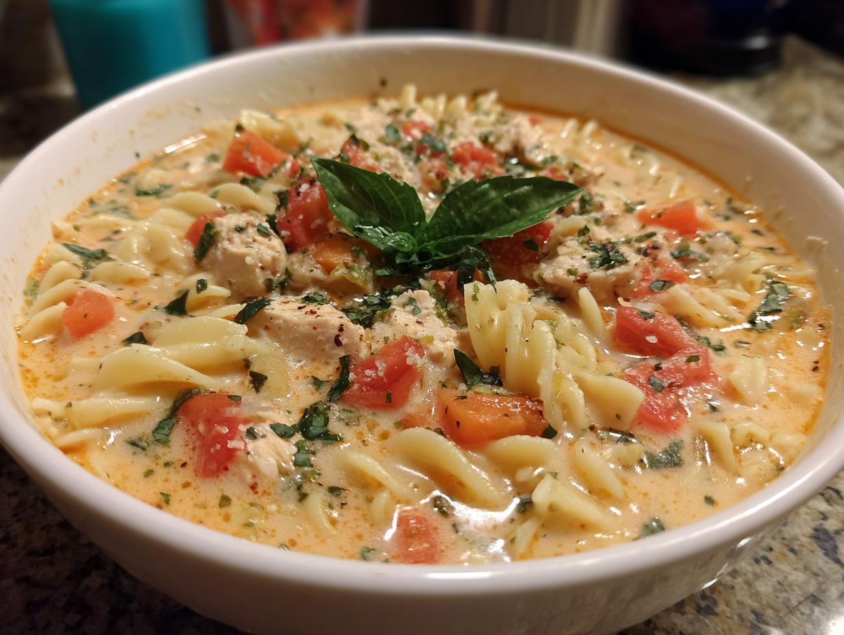 Marry Me Tuscan Chicken Soup - detail 2