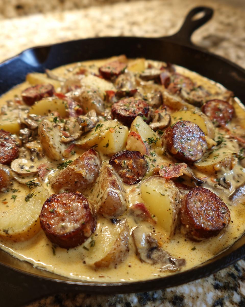 Unbelievably Good: 1-Pot Ranch Potato & Sausage Skillet 4 One-Pot Creamy Ranch Potato & Sausage Skillet - detail 1
