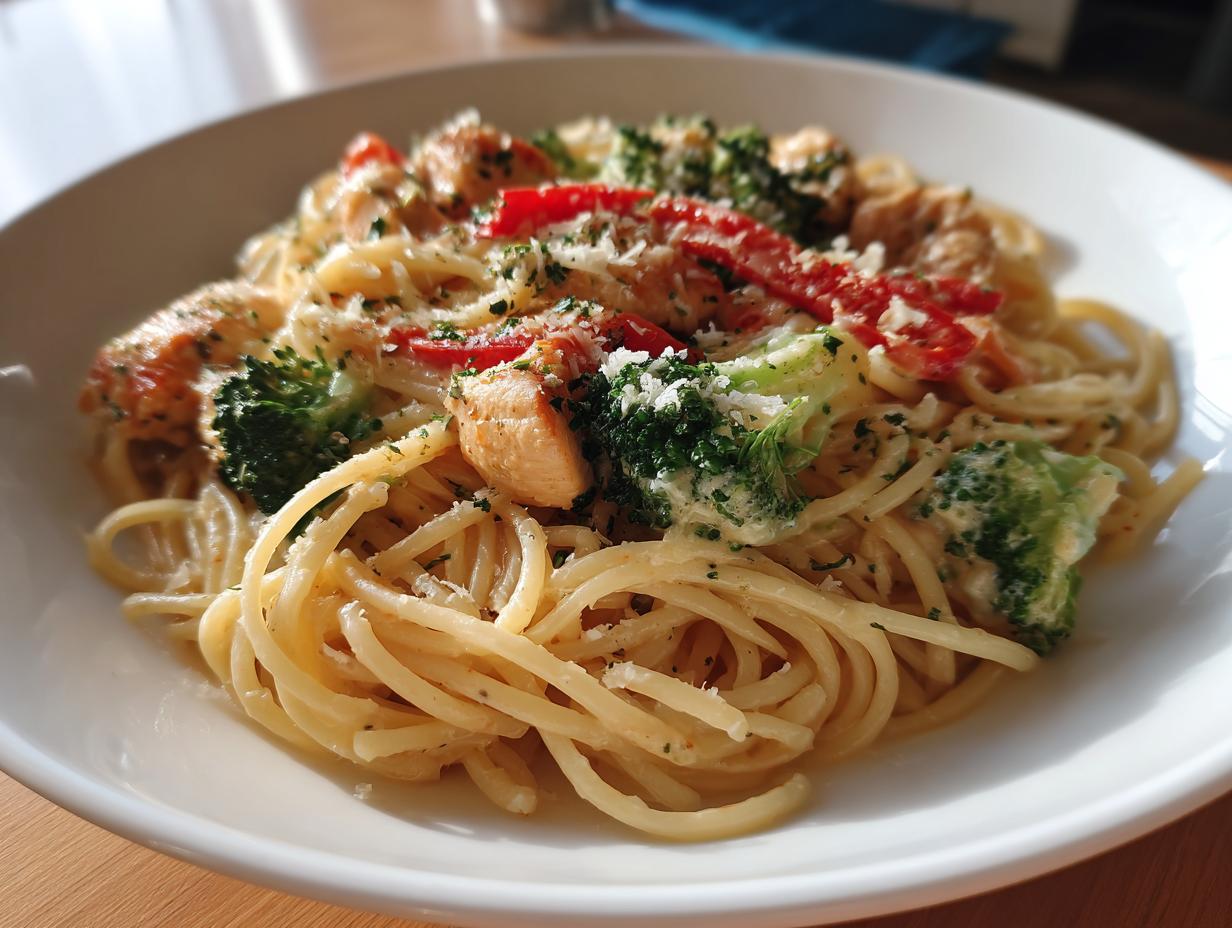 Protein-Packed Pasta: 30-Min. Recipe 4 Protein-Packed Veggie Chicken Pasta - detail 1