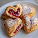 Puff Pastry Heart Desserts