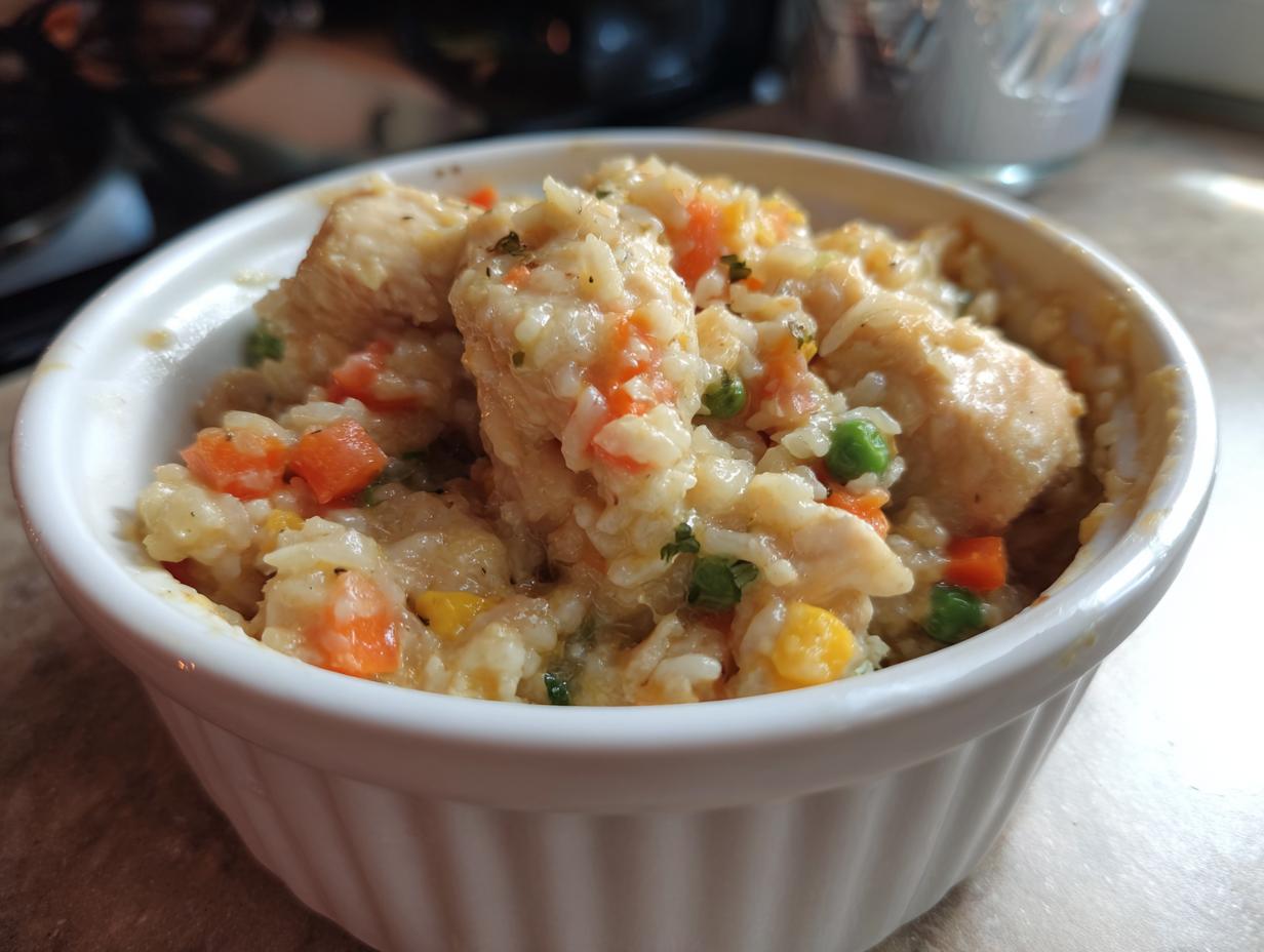 Easy 1-Hour Simple Chicken Rice Casserole Joy 4 Simple Chicken Rice Casserole - detail 1