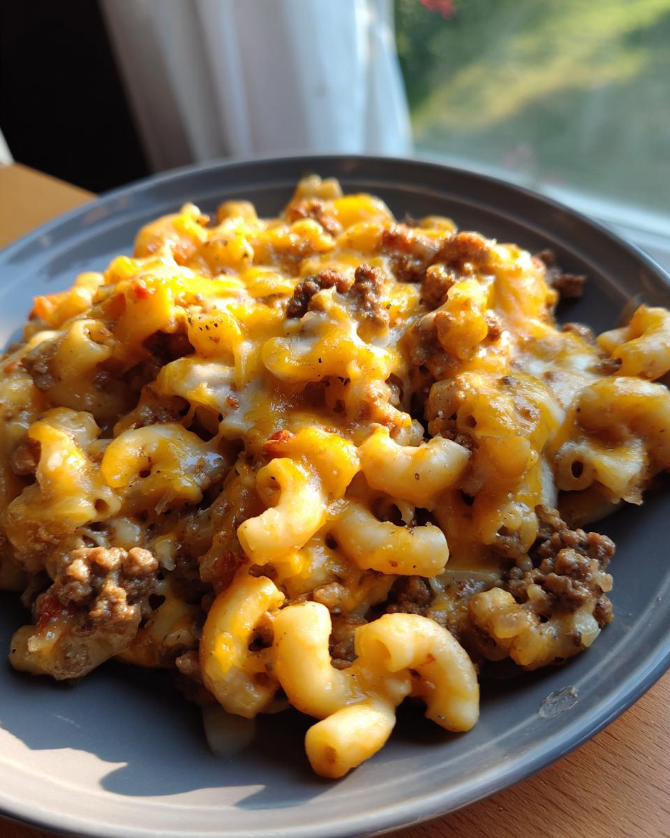 30-Min Skillet Cheeseburger Mac, One-Pan Comfort! 5 Skillet Cheeseburger Mac - detail 2