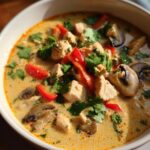 Spicy Thai Chicken Lime Soup