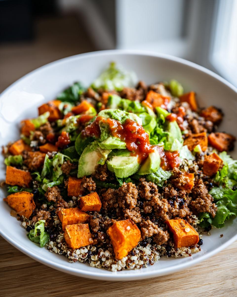 Delicious Sweet Potato Taco Bowls: The 1 Recipe! 4 Sweet Potato Taco Bowls | Easy, Healthy Weeknight Dinner! - detail 1