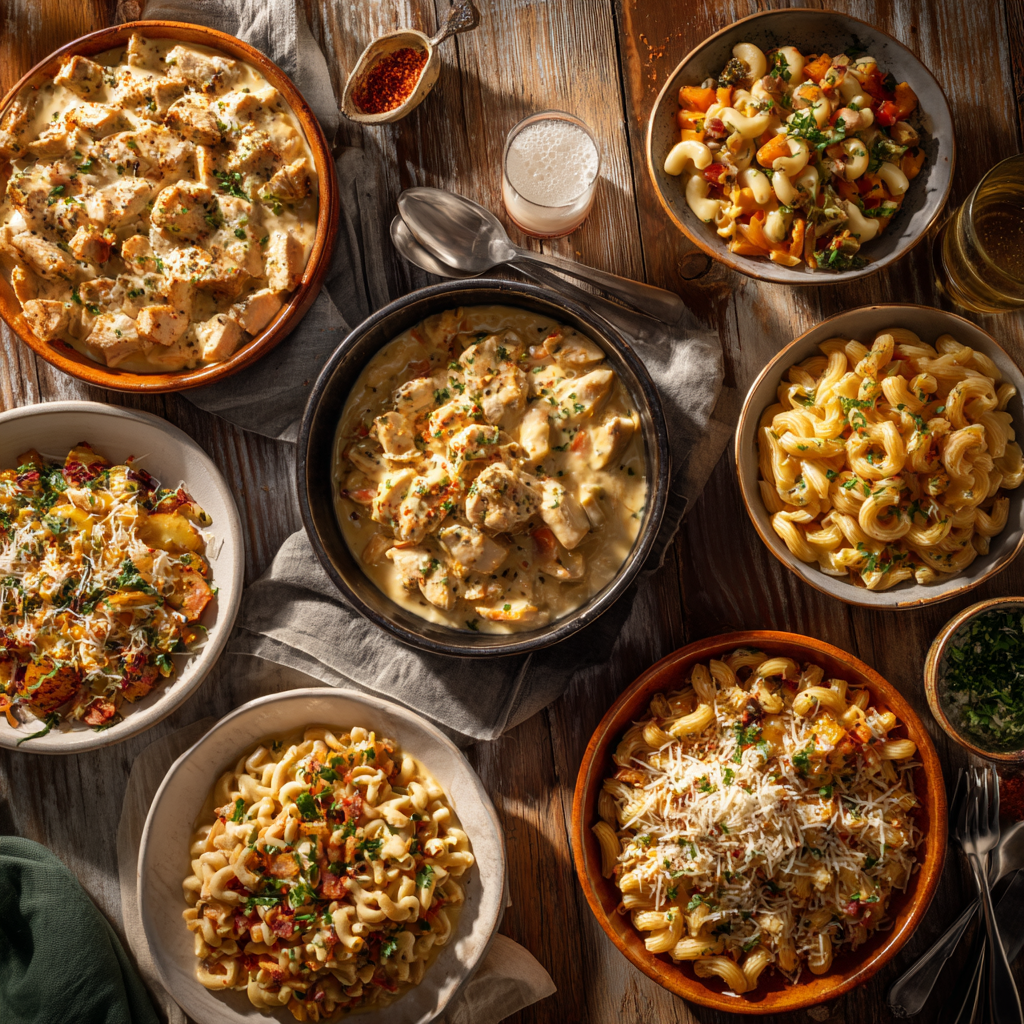 Easy Creamy & One-Pot Dinner Ideas for Fast Weeknight Dinners