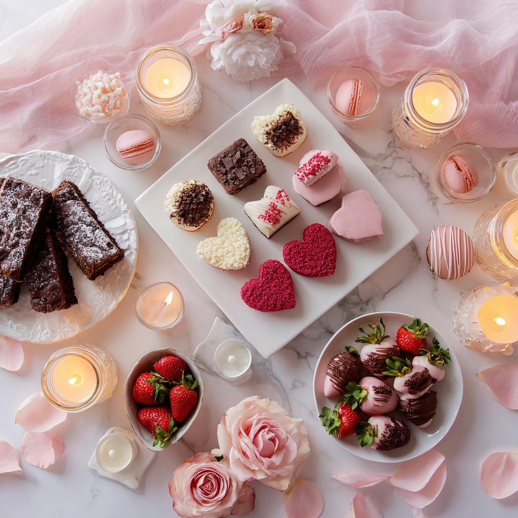 VALENTINE DESSERTS, PINK TREATS & ROMANTIC SWEETS FOR A HEARTWARMING CELEBRATION