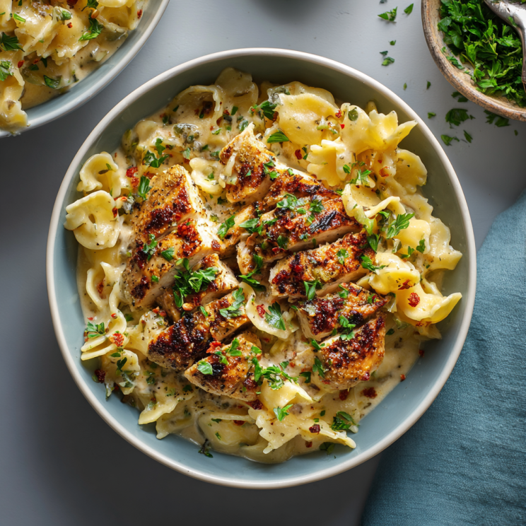Easy Creamy & One-Pot Dinner Ideas for Fast Weeknight Dinners 20 Healthy garlic parmesan chicken pasta