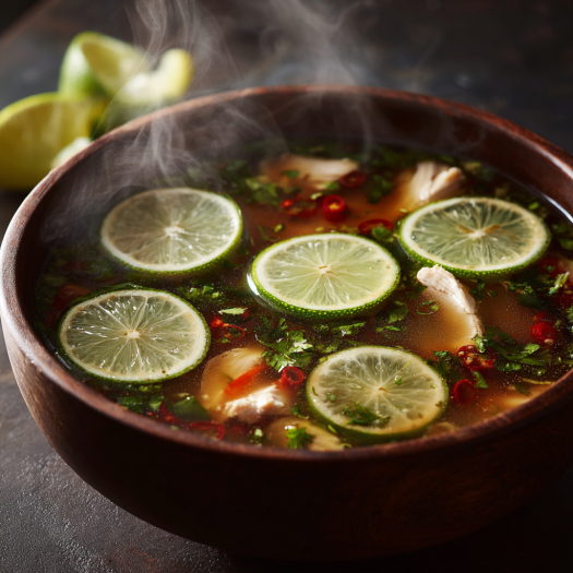 Easy Creamy & One-Pot Dinner Ideas for Fast Weeknight Dinners 27 Spicy Thai chicken lime soup