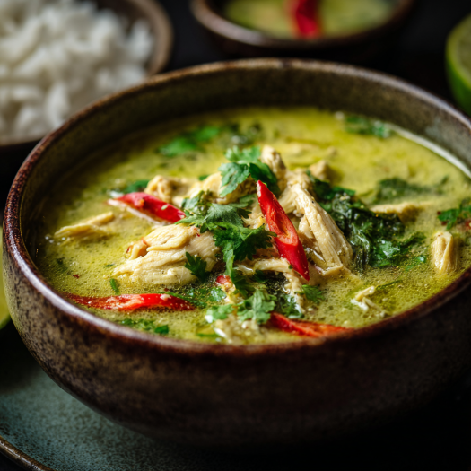 Easy Creamy & One-Pot Dinner Ideas for Fast Weeknight Dinners 25 Thai green curry chicken soup